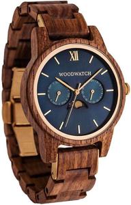 Reloj de Madera Natural de Lujo Hecho a Mano con Diseño Art Deco, Ultrafino, Personalizado, Estilo Antiguo - Product Image 4