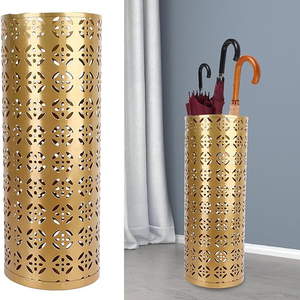 Fabricant indien de porte-parapluies faits à la main en métal perforé - Product Image 6