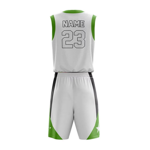 Conjunto de Camiseta de Baloncesto Sublimada Personalizada, Cuello en V, Sin Mangas, Absorbe la Humedad, Unisex, para Adultos, Impresión de Número de Equipo, para Todas las Temporadas - Product Image 5