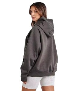 Vente en gros Power Abaan Sports Sweat à capuche polaire pour femme, hiver, décontracté, anti-boulochage, respirant, coupe-vent, mélange polyester/coton, personnalisable - Product Image 2