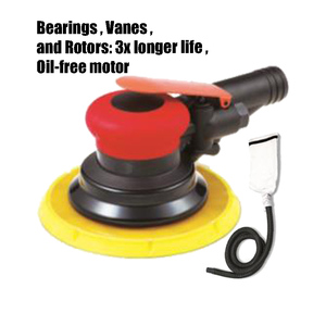 Lijadoras orbitales aleatorias, 12.000 RPM, 5mm y 3/22 "(2,5), lijadoras de vacío autogeneradas para herramientas de aire de coche, lijadora de aire, mm y 1/2" - Product Image 1
