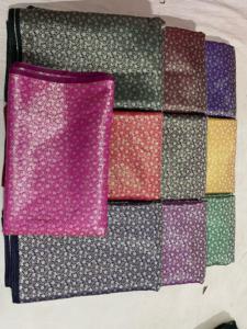 Heavy Quality Nonwoven Banaras Silk Brocade Jacquard <b>Fabric</b> for Boys & Girls Wedding Saree and Bridal Outfit Design - Product Image 6