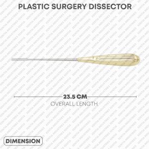 Disector de Abaño Recto 23.5cm con Mango TC, Instrumento Quirúrgico de Carburo de Tungsteno para Cirugía Plástica, Disector de Acero Inoxidable OEM - Product Image 5