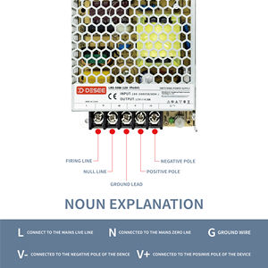 Лидер продаж: ультратонкий блок питания серии LRS, <span class=keywords><strong>50</strong></span> Вт, <span class=keywords><strong>12</strong></span> В, AC-DC, с сертификацией BIS, эффективность 88% для светодиодного освещения - Product Image 1