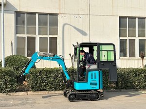 Mini excavadora china, excavadora pequeña sobre orugas de 1 tonelada y 2 toneladas, precio barato - Product Image 4