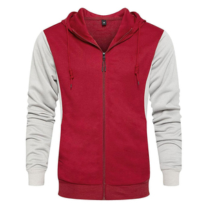 Custom Designed Mens Tracksuit Set Cotton Fleece Hoodie And <b>Joggers</b> Full <b>Zip</b> Casual Wear Wholesale Price - Product Image 3
