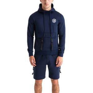 Conjunto de Sudadera con Capucha y Pantalones Cortos de Algodón 100% para Hombre, Estilo Casual de Otoño, Fabricante de Pakistán, Productos Más Vendidos - Product Image 1