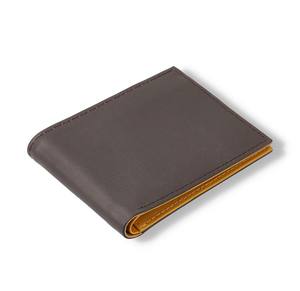 Cartera de Cuero Genuino para Hombre, de Alta Calidad, Lujosa, Bifold, Corta, con Logotipo Personalizado, Multifuncional, Delgada, con Protección RFID, Nuevo Estilo, Venta al Por Mayor - Product Image 5