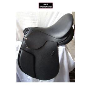 อานม้าหนังแท้คุณภาพสูงสำหรับขี่ม้าแบบอังกฤษ โดย Real International Saddlery (รุ่น RES-05) สำหรับการแข่งม้าและการขี่ม้าจำนวนมาก - Product Image 1