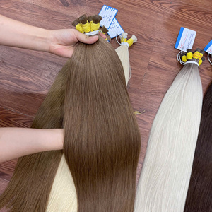 Extensions de cheveux humains naturels bruts vietnamiens en gros, couleur naturelle, cuticules intactes, Remy, lisses naturels - Product Image 4