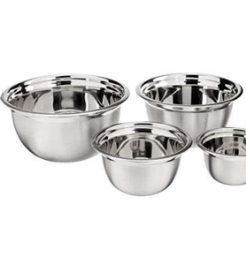 Heavy Duty Stainless Steel <b>Mixing</b> <b>Bowl</b> Set-Eco-Friendly Dishwasher Safe 700ml Capacity Stackable Nesting <b>Bowls</b> Modern Food - Product Image 3