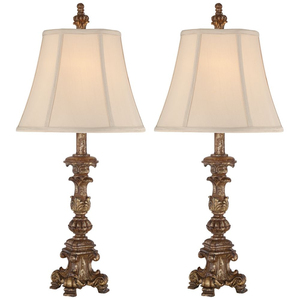 Lámpara de Mesa Moderna de Lujo en Metal Dorado con Pantalla de Tela Negra en Forma de Tambor, Cilindro Apilado, para Decoración de Sala de Estar o Dormitorio - Product Image 4