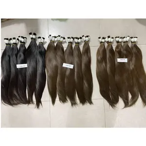 Hot Selling Wholesale Vietnamese Silky Straight Wave Hair Extensions Remy Virgin Hair Bulk Human Hair