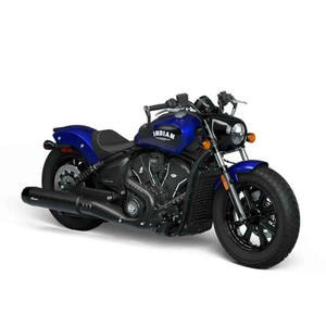Motocyclette Indian Scout Limited Tech Spirit Blue Metallic Bobber UltraPerformance d'occasion 2025 à vendre - Product Image 1