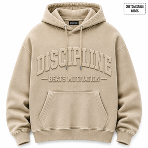 Wholesale High Quality Three-dimensional 3D Embossed Winter Hoodie Custom Logo Pure Cotton Embroidery Oversized Streetwear - Product Image 6