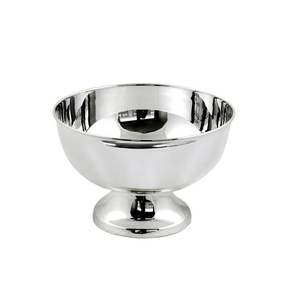 Decorative Stainless Steel Polished Eco-Friendly Serving Bowl for Country <b>Table</b> Arrangement <b>Matte</b> Coating Strong Stable Base - Product Image 1