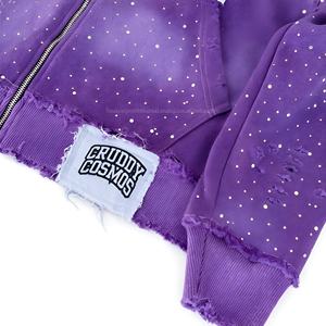 Sudadera con Capucha Extra Grande de Forro Polar para Hombre, Transpirable, Cómoda para Uso Diario, con Capucha Ajustable, Diseño Sólido, Varias Tallas - Product Image 6