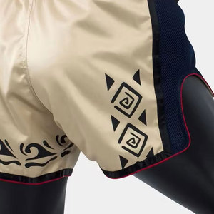 Shorts de Muay Thai de haute qualité, tissu léger, pour entraînement actif et fitness - Product Image 5
