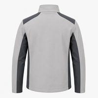 Chaqueta Softshell para Hombre Hecha con Tela Resistente, Ajuste Cómodo y Diseño Flexible para Actividades al Aire Libre, Viajes, Trabajo y Uso Diario