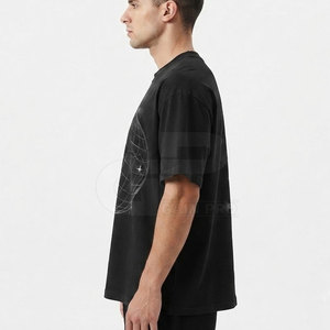 Camiseta con estampado reflectante creativo para hombre, camiseta de algodón de primera calidad, ropa informal holgada para el día a día, ropa suave de verano para el día a día - Product Image 5