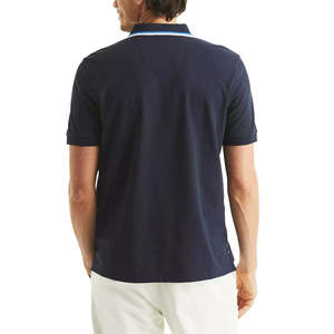 Camiseta Polo Personalizada OEM, Corte Regular, Lisa, 100% Algodón, Manga Corta, Cómoda, Corte Ajustado, para Golf, para Hombre - Product Image 3