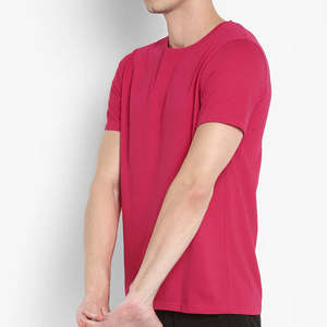 Camiseta de Hombre 220GSM 100% Algodón, Estilo Juvenil Universitario 2025, Manga Corta, Ecológica, Lisa, Personalizable, OEM, Venta al Por Mayor - Product Image 2