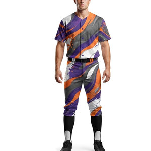 Uniforme de Béisbol Personalizado Fresh Now, Conjunto de Pantalones y Camiseta, Diseño Sublimado Premium, Poliéster Transpirable para Jugadores de Béisbol - Product Image 1
