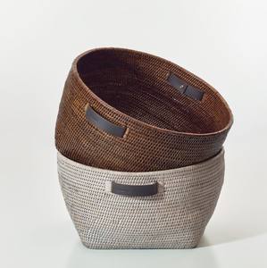 Cesto de Ropa Multifuncional de Mimbre Natural de Alta Calidad y Ecológico, Cesto de Lavandería de Ratán Hecho a Mano en Vietnam - Product Image 4