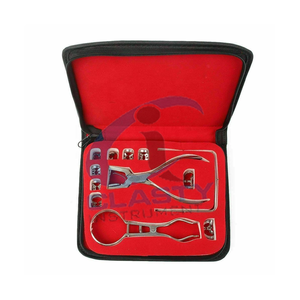 Kit d'implants dentaires professionnels avec 12 positions maxillaires, instruments chirurgicaux autoclavables pour la chirurgie buccale, certifié CE Classe I - Product Image 2