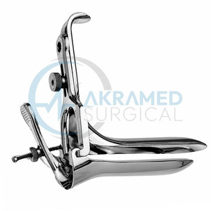 Espéculo vaginal de acero inoxidable con lado abierto, certificado CE ISO, para examen ginecológico y obstétrico, venta al por mayor - Product Image 4