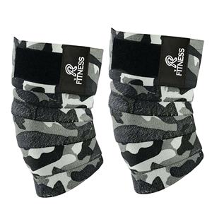 Bandages de genou unisexes en néoprène respirant pour la remise en forme et la musculation, avec logo personnalisé et sangles de maintien - Product Image 1