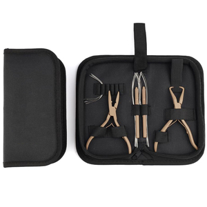Kit de Pinzas para Extensiones de Cabello de Acero Inoxidable de Grado Quirúrgico, Diseño Personalizado, Hecho a Medida, para Uso Comercial - Product Image 1
