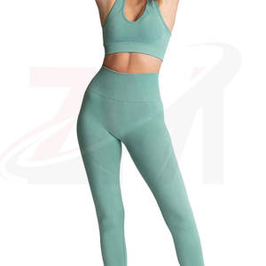 Servicio OEM, Conjunto de Yoga Profesional para Mujer, Tallas Grandes, Transpirable y de Secado Rápido - Product Image 6