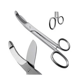 Tijeras para cortar yeso de 9.5 pulgadas con hoja dentada, ortopédicas, manuales, de acero inoxidable, para quitar yeso médico MOL - Product Image 1