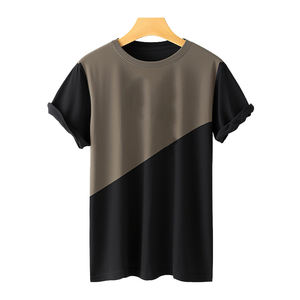 Camisetas Personalizadas de Algodón Orgánico Suave de Primera Calidad para Hombre, Ropa de Verano, Estilo Urbano, Camisetas Gruesas Informales para Hombre - Product Image 1