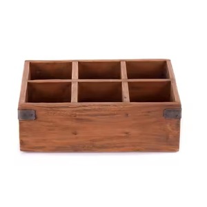 Nouvel Arrivage : Organisateur en Bois Artisanal à Compartiments pour Ustensiles de Cuisine et Outils de Bricolage – Idéal pour l'Organisation Domestique - Product Image 5