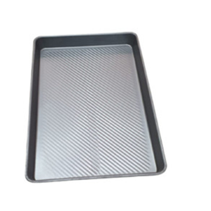 Bandeja de alusteel de la más alta calidad, precio mayorista, OEM, hecha a medida, apta para horno y lavable, 300x200x50 mm de altura - Product Image 1