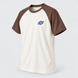 Men's 100% Cotton <b>Raglan</b> <b>Sleeve</b> <b>T</b> <b>Shirt</b> O Neck Short <b>Sleeve</b> Casual Tee Blank Pattern - Product Image 4