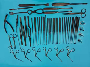 Instrumentos para Timpanoplastia, Set Quirúrgico ENT de 58 Piezas, Herramientas de Microcirugía de Oído de Acero Inoxidable con Recubrimiento Negro, Kit Manual - Product Image 5