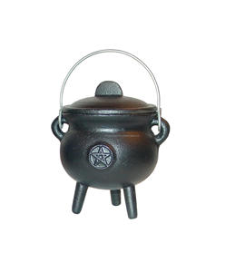 Cast Iron Cauldron for <b>Incense</b> Burner Loban Burner Charcoal Burner Manufacturer and Exporter From India - Product Image 1