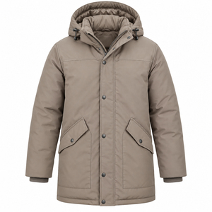 Chaqueta de Invierno para Hombre de Alta Calidad, Impermeable, con Capucha, Abrigo Cálido con Relleno de Algodón, Chaqueta Deportiva Casual de Talla Grande, Venta al Por Mayor - Product Image 2