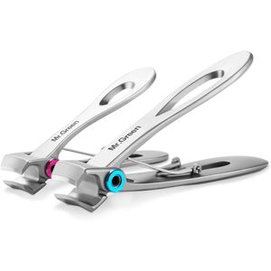 Tagliaunghie con Apertura Ultra Larga in Acciaio Inossidabile Resistente per Anziani con Unghie Spesse - Product Image 1