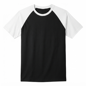 T-shirts Raglan Personnalisés Homme Manches Longues Style Baseball Coton Polyester OEM ODM T-shirt Raglan Premium Unisexe Décontracté Manches Longues - Product Image 5