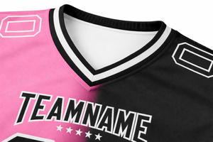 ชุดยูนิฟอร์มอเมริกันฟุตบอลมืออาชีพ ผ้าโพลีเอสเตอร์น้ำหนักเบา เสื้อเจอร์ซีย์แบบซับลิเมชั่น ปักชื่อผู้เล่น โลโก้ทีมสั่งทำได้ ชุดสำหรับฤดูใบไม้ร่วง แห้งเร็ว - Product Image 4