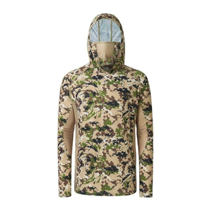 Sweat à capuche de pêche unisexe pour adultes, personnalisé, imprimé, UPF 50, 100 % polyester, respirant et confortable, vêtements de pêche pour l'extérieur - Product Image 1
