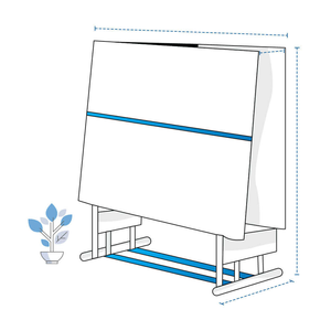 Housses personnalisées pour tables de ping-pong pliables du Vietnam, housses de coussin d'extérieur de haute qualité, imperméables, résistantes aux UV, avec cordon de serrage HDT - Product Image 2