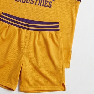 Uniforme de Baloncesto Sublimado Personalizado, Conjunto de Camiseta sin Mangas con Cuello en V y Pantalones Cortos, Ropa de Baloncesto Ligera para Entrenamiento - Product Image 2