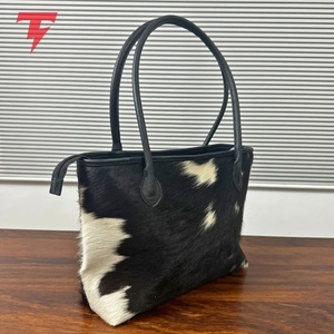 Bolso de Mano de Cuero Vacuno de Alta Calidad con Logotipo Personalizado, Bolso Casual de Lujo para Hombre, Ligero, con Cierre de Cremallera, Impermeable - Product Image 5