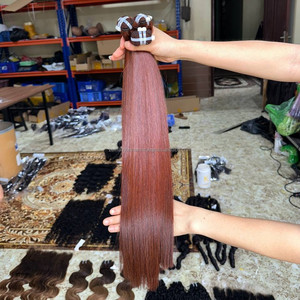Extensiones de Cabello Humano al por Mayor: Paquetes de Cabello Virgen Vietnamita con Encaje Frontal y Pelucas de Cabello Humano Liso Extremo - Product Image 3