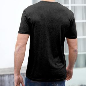 เสื้อยืดสตรีทแวร์ผู้ชายแบบ OEM สกรีนโลโก้ตามสั่ง ผ้าคุณภาพดี เนื้อหนา พิมพ์ลายกราฟิก ทรงโอเวอร์ไซส์ บ็อกซี่ฟิต สำหรับผู้ชาย - Product Image 4
